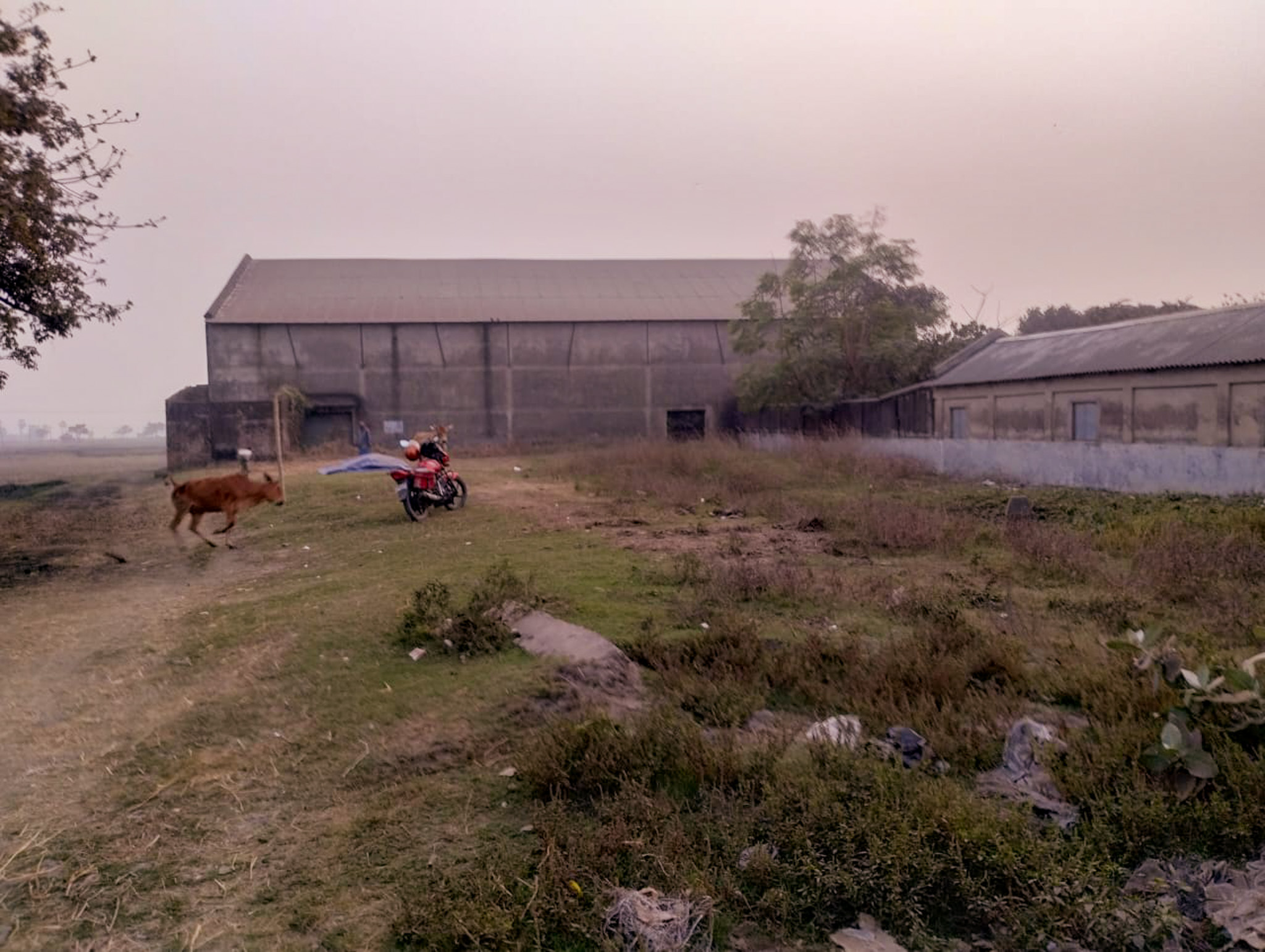 Industrial Plot with Factory Building for Sale in VILLAGE BIJUR , P.O-BIJUR, PS MEMARI, DISTRICT BARDHAMAN ,PINCODE 713422, Memari — photo 1