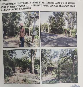 Plot for Sale in PLOT 2 Kanal-11 Marla and 7 Sarsai at Village Mahilpur, Tehsil Garhshankar, Distt.Hoshiarpur, Punjab, Hoshiarpur — photo 1