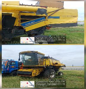 Self Propelled Harvestor Vehicle Number AP39 GT 9070 Make : CNH INDUSTRIAL (INDIA) PVT LTD, New Holland TC 5.30 CAB RN for Sale in Ongole, Industrial Growth Centre Thimmanapalem — photo 1