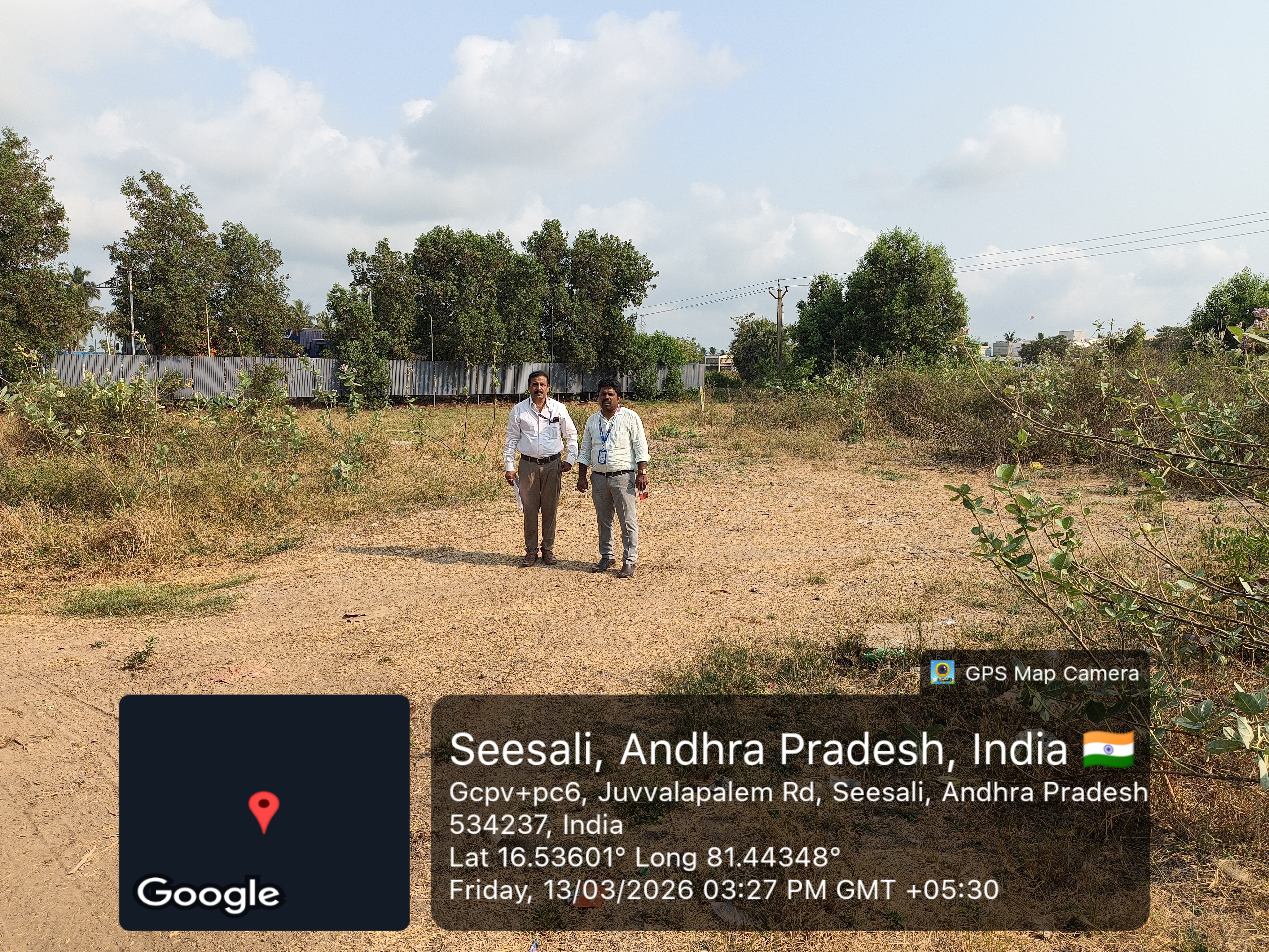 Plot for Sale in OPEN RESIDENTIAL PLOT, SEESALI VILLAGE, KALLA MANDAL, WEST GODAVARI DIST., Bhimavaram — photo 1