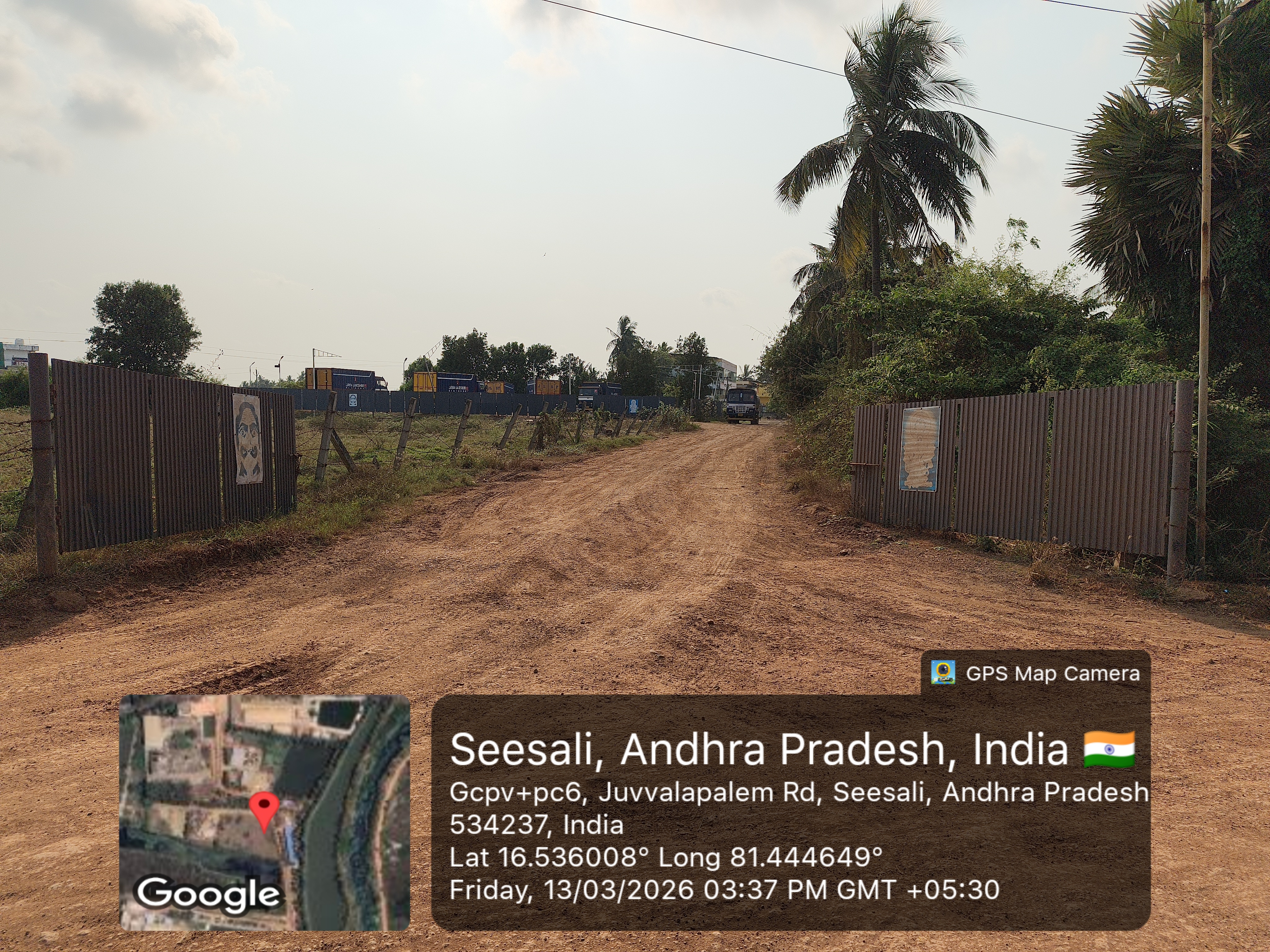 Plot for Sale in OPEN RESIDENTIAL PLOT, SEESALI VILLAGE, KALLA MANDAL, WEST GODAVARI DIST., Bhimavaram — photo 3