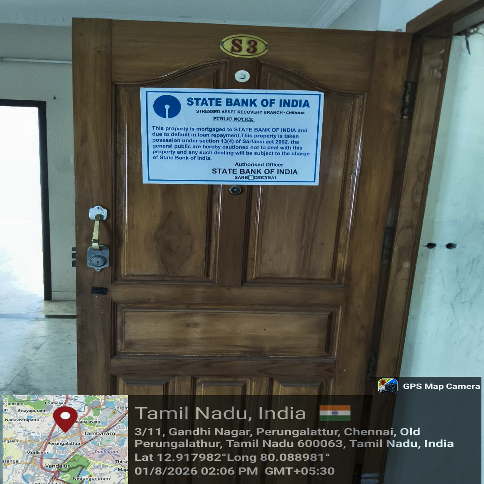 2 BHK Flat for Sale in Dharvesh ILLAM, PERUNGALUTHUR, Chennai — photo 3
