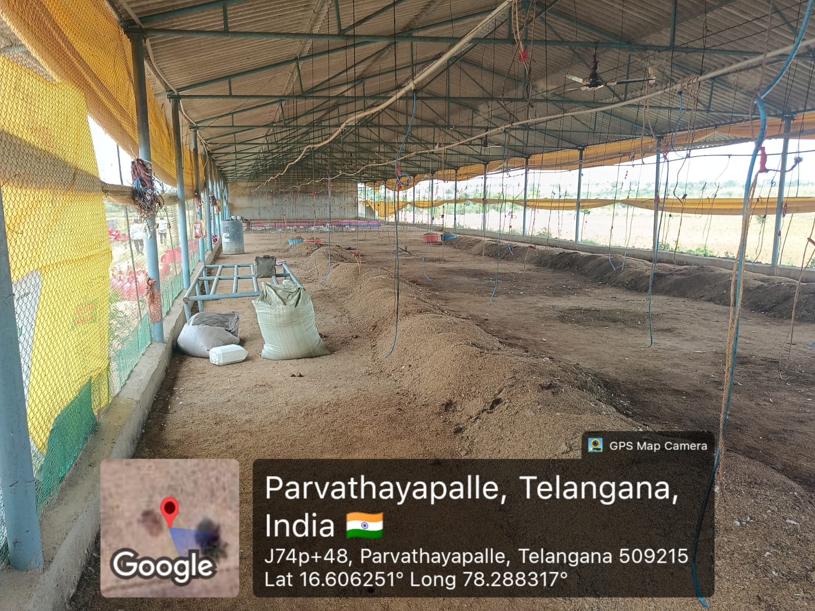 POULTRY SHED for sale in THIMMAJIPET NAGARKURNOOL DISTRICT Palem Industrial Area — photo 1