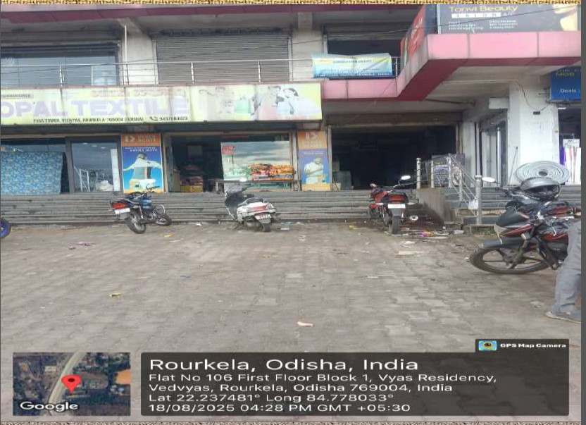 193 square feet Shops for sale in VEDVYAS ROURKELA Rourkela