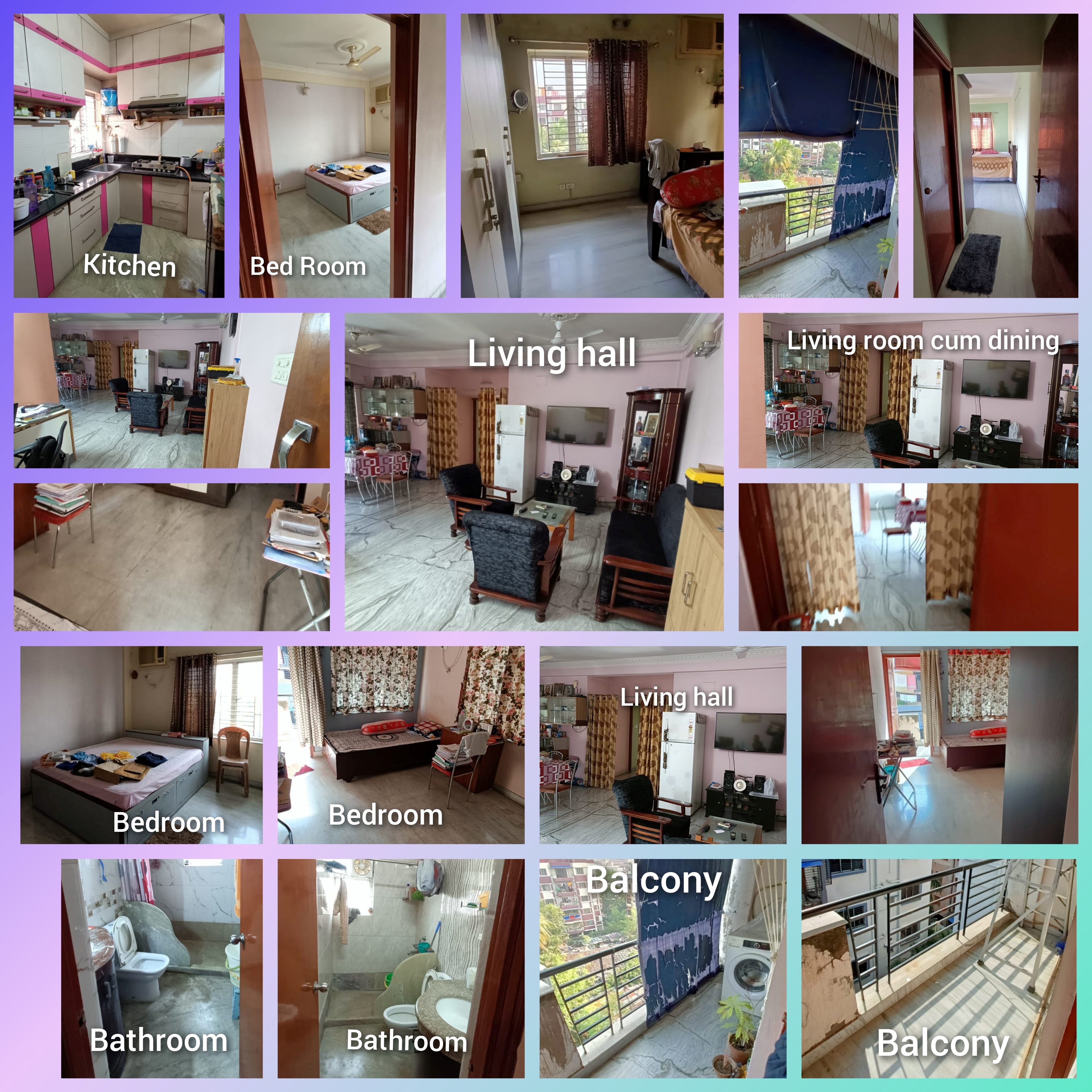 3 BHK Flat for sale in UTTHAN II, Chinarpark, Kolkata New Town — photo 1