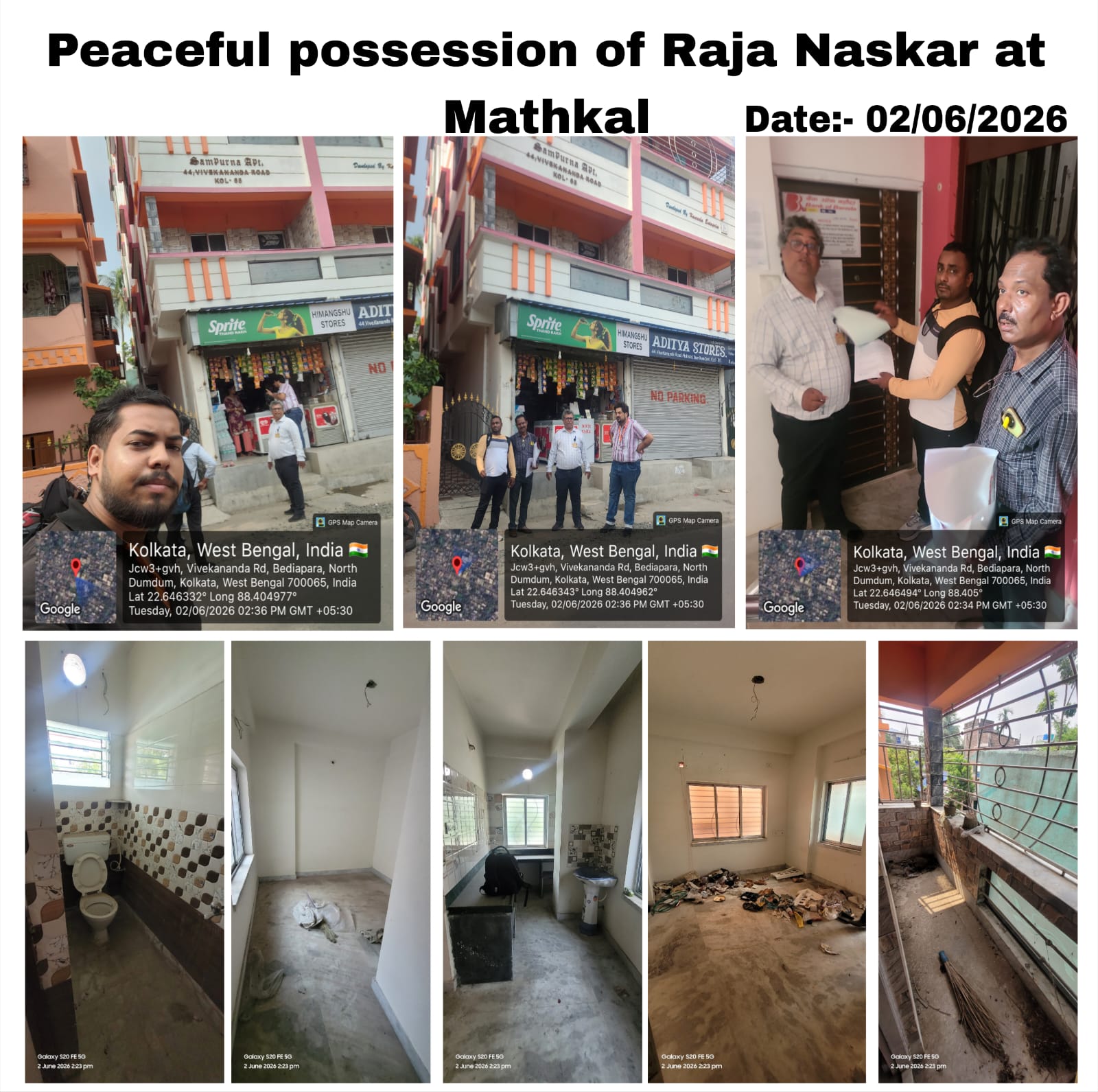 680 square feet Flat for sale in Kolkata — photo 1