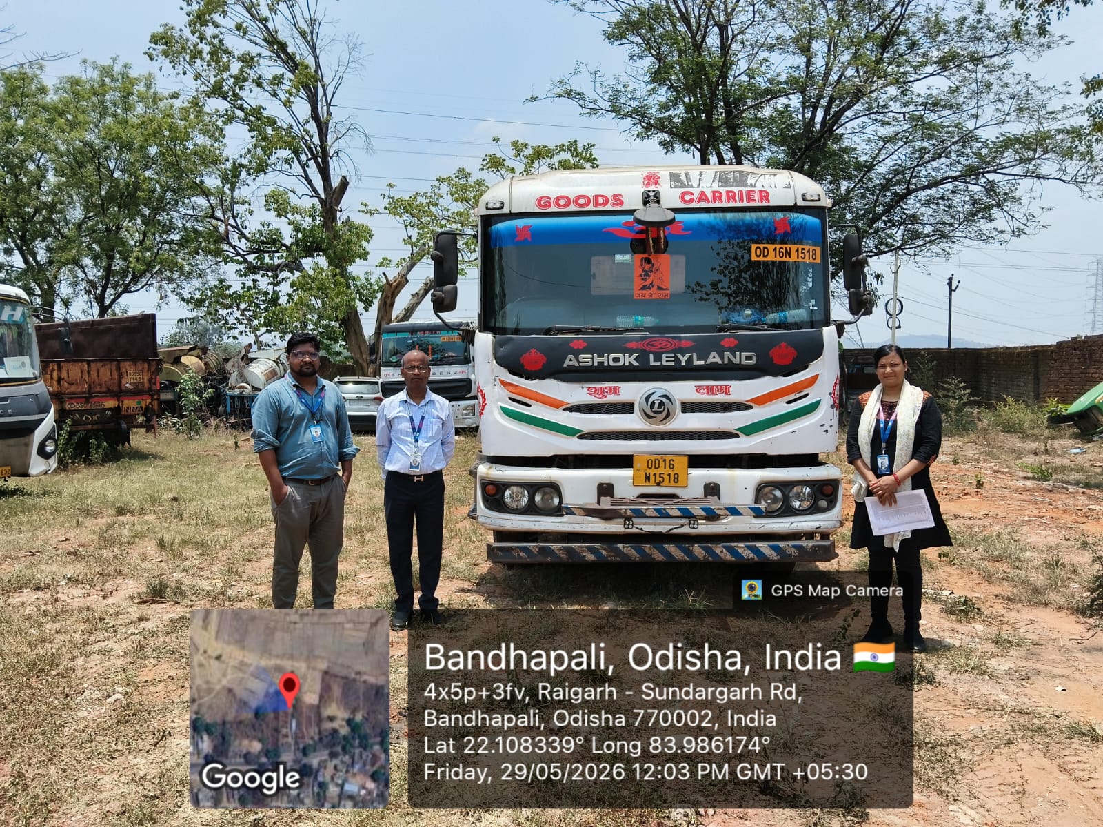 ASHOK LEYLAND TRUCK , MODEL: NA 5525 N/34 TT CC, YEAR OF MANUFACTURING JULY 2024, REGD NO OD-16-N-1518 CHASIS NO MB1T2VLD5RPHC1042 ENGINE NO : RHPZ506501 for sale in sundargarh Sundargarh — photo 3