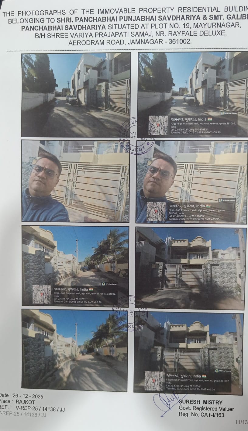 133.1 square meter Individual House for sale in MAYURNAGAR, JAMNAGAR Bedi