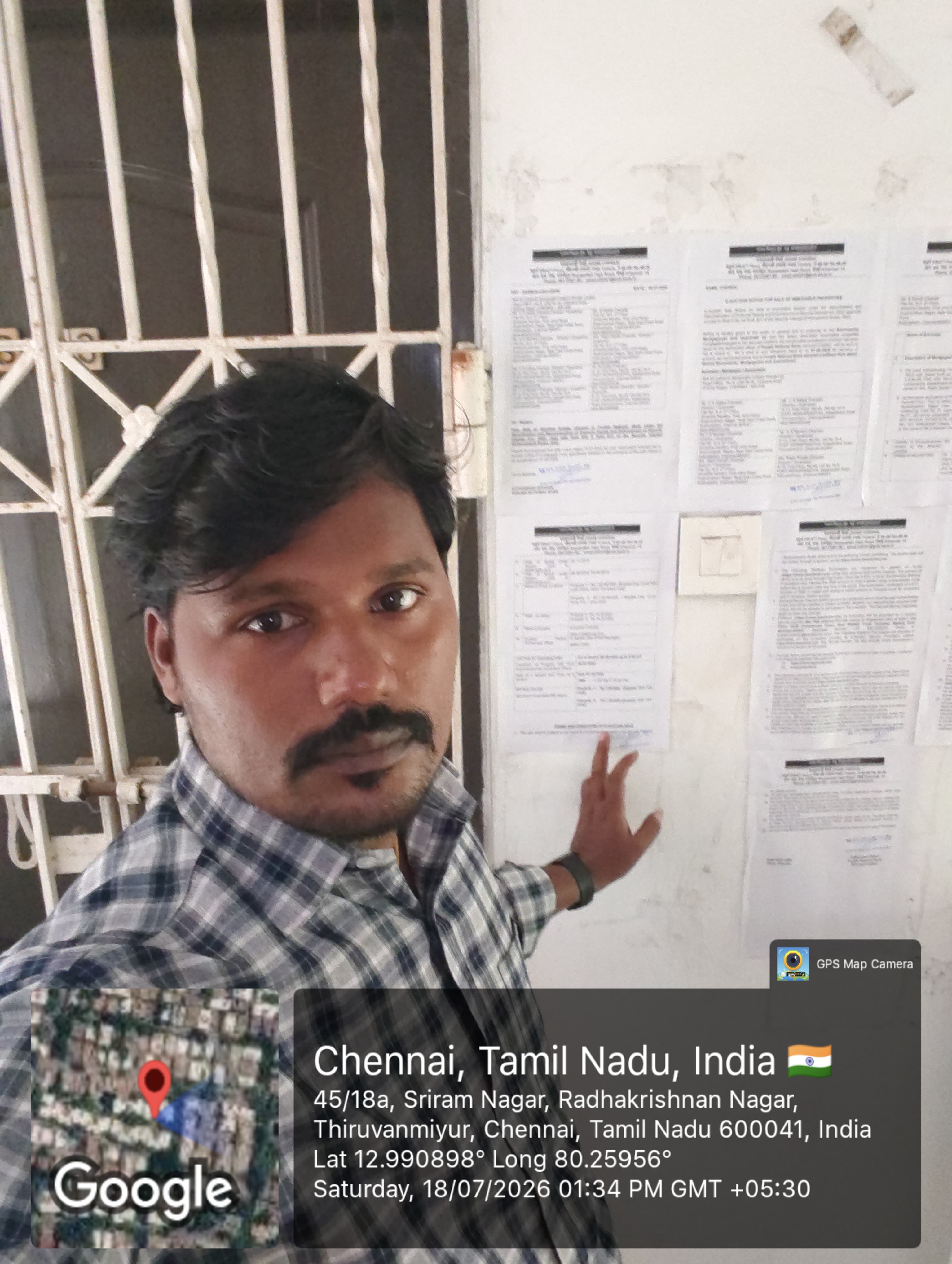 1080 square feet Flat for sale in Flat No: B-13,   First Floor, Fort Indraprastha, Kalakshetra Road, Thiruvanmiyur, Chennai – 600 041 Chennai — photo 3