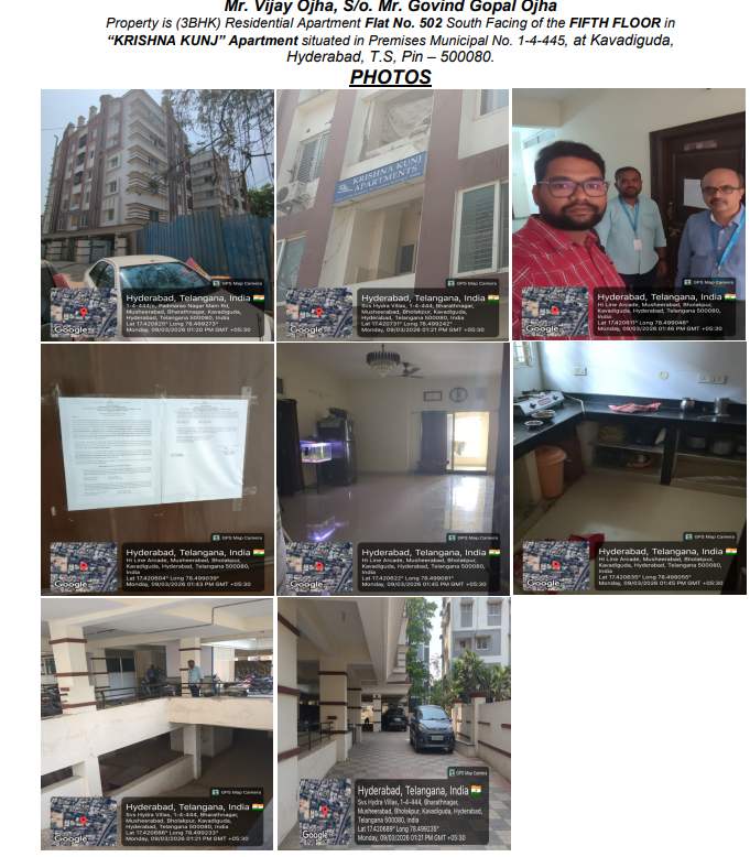 2 BHK Flat for sale in KRISHNA KUNJ APARTMENTS, KAVADIGUDA Hyderabad — photo 1