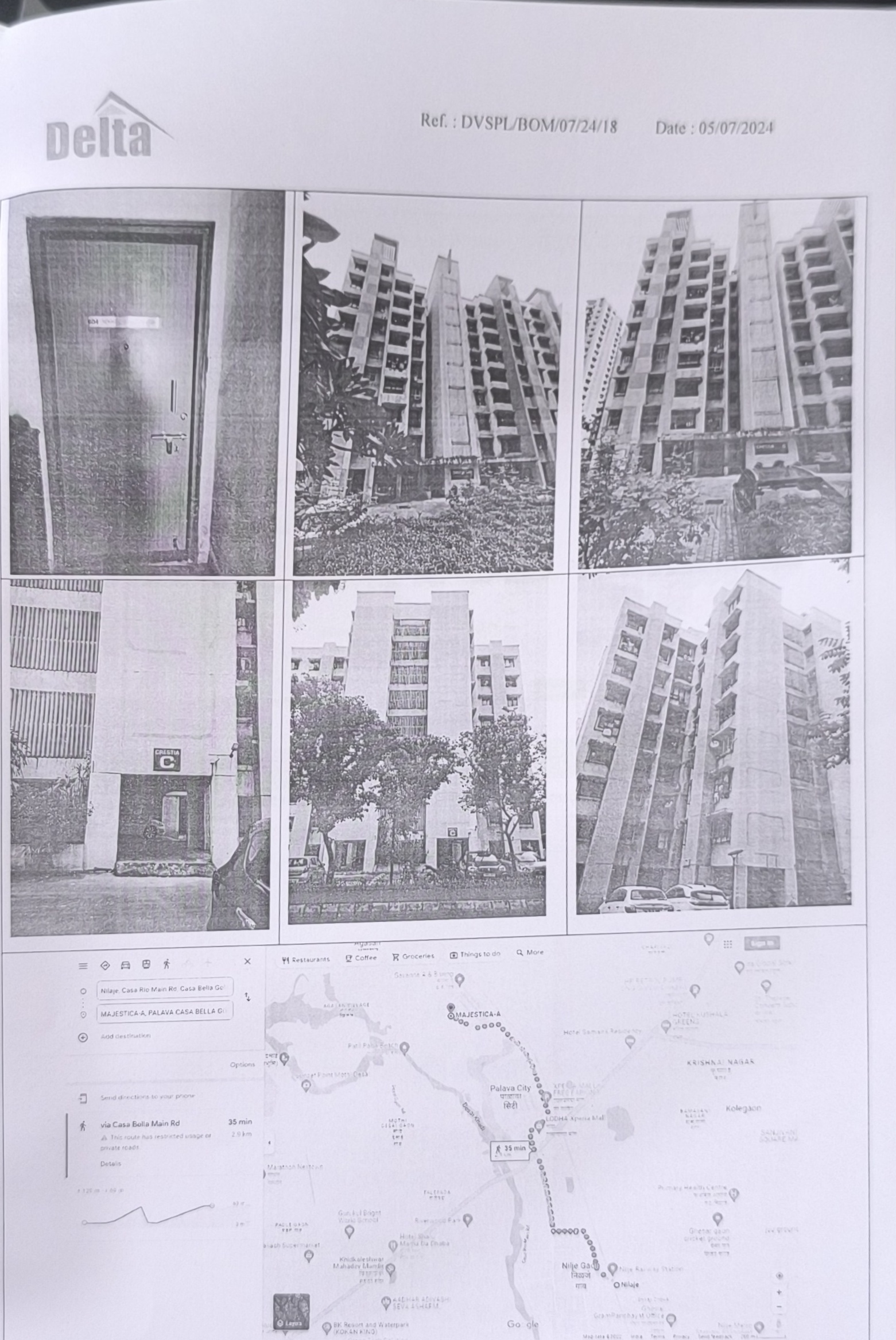 530 square feet Flat for sale in Kalyan — photo 1