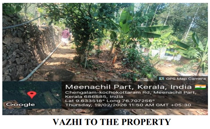 6565 square feet Plot for sale in MANARCADU Kottayam — photo 2