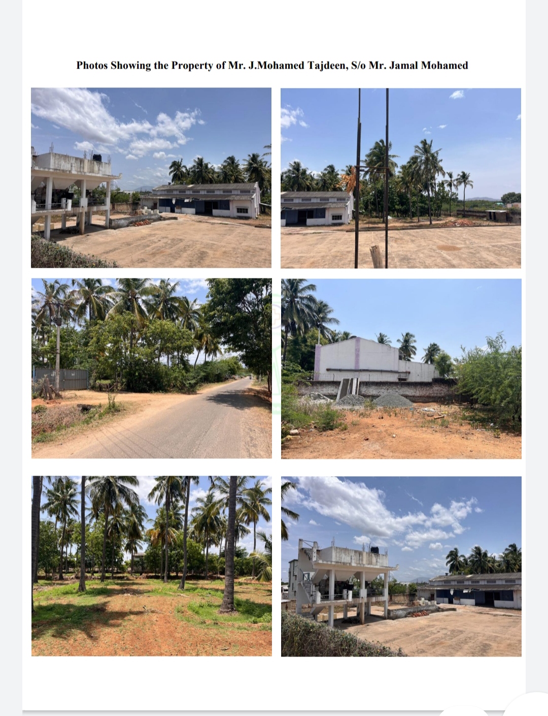 Godowns for sale in dindigul Adiyanuthu