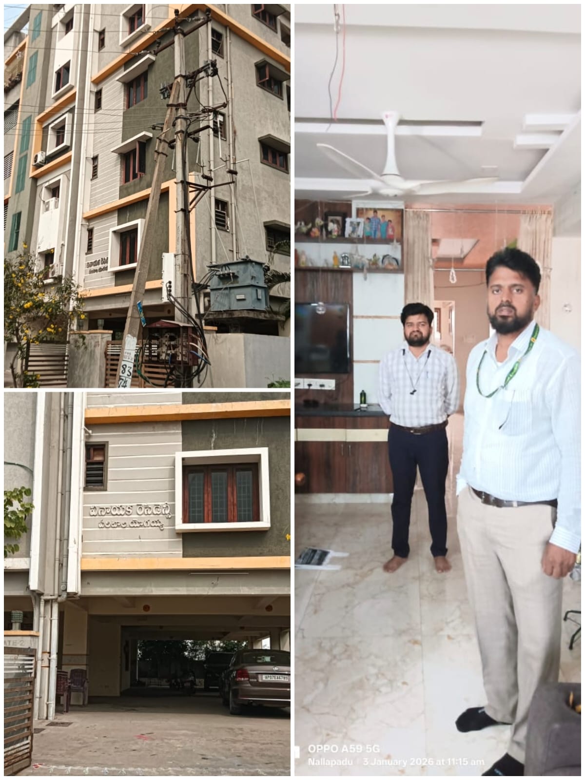 5 BHK Flat for sale in vinayaka residency, Ankireddy palem Guntur — photo 1