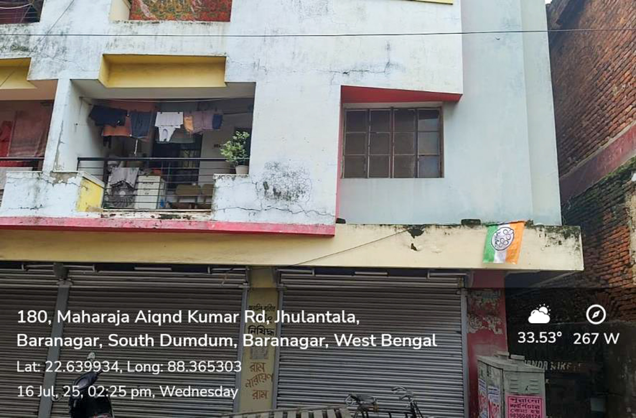 3 BHK Flat for sale in Premises no. 181, Maharaja Nanda Kumar Road South Kolkata – 70003 Baranagar Municipality Ward No. 7 Kolkata — photo 1