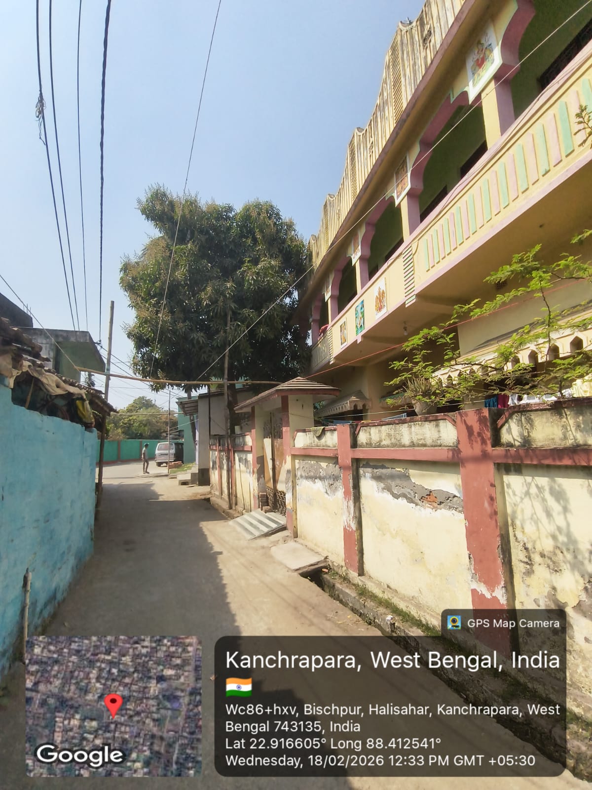 LAND WITH A DOUBLE STORIED BUILDING for sale in NEAR HAZINAGAR ADARSH HIND VIDYALAYA SCHOOL, NAIHATI Halisahar — photo 3