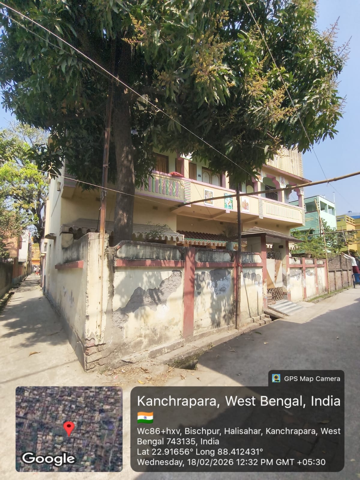 LAND WITH A DOUBLE STORIED BUILDING for sale in NEAR HAZINAGAR ADARSH HIND VIDYALAYA SCHOOL, NAIHATI Halisahar — photo 4