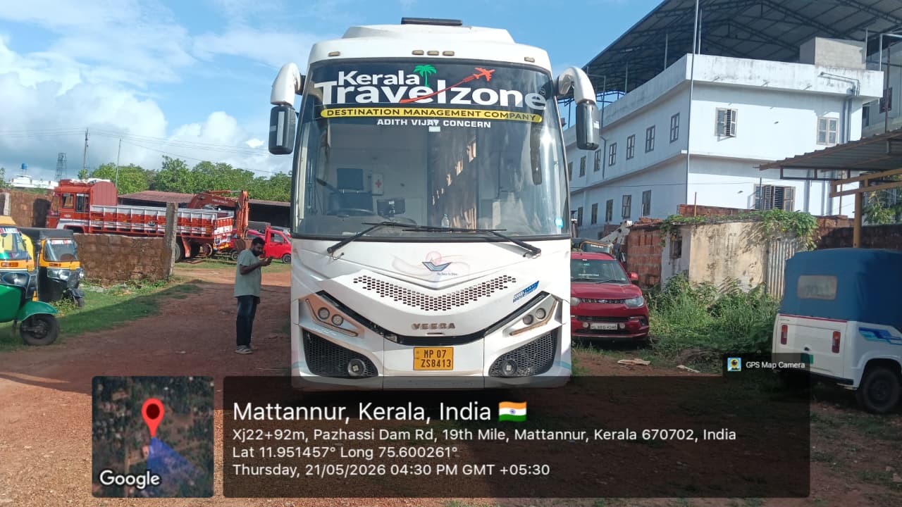 VEERA VAHANA SAMRAT BUS for sale in Pantheeramkavu — photo 1