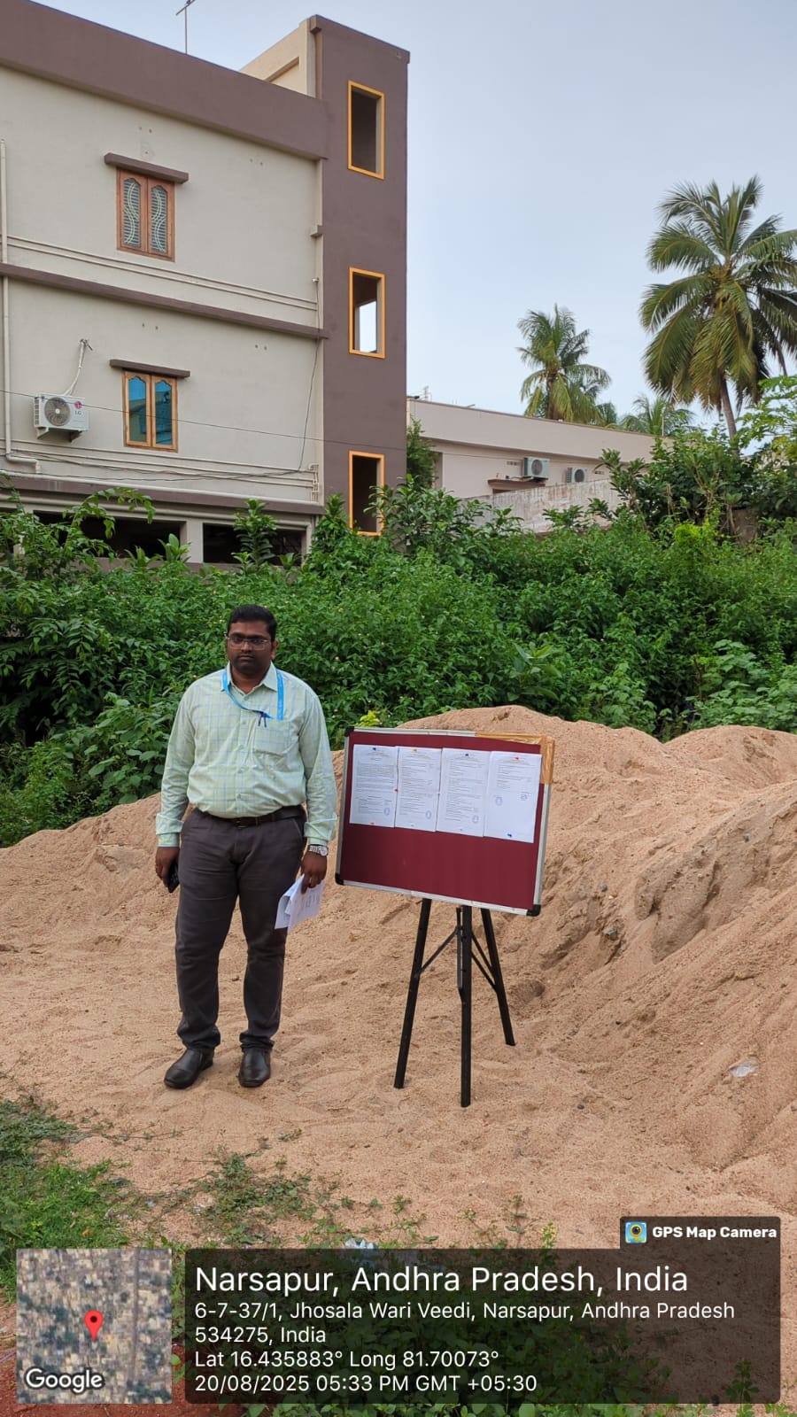 VACANT LAND for sale in Narasapur