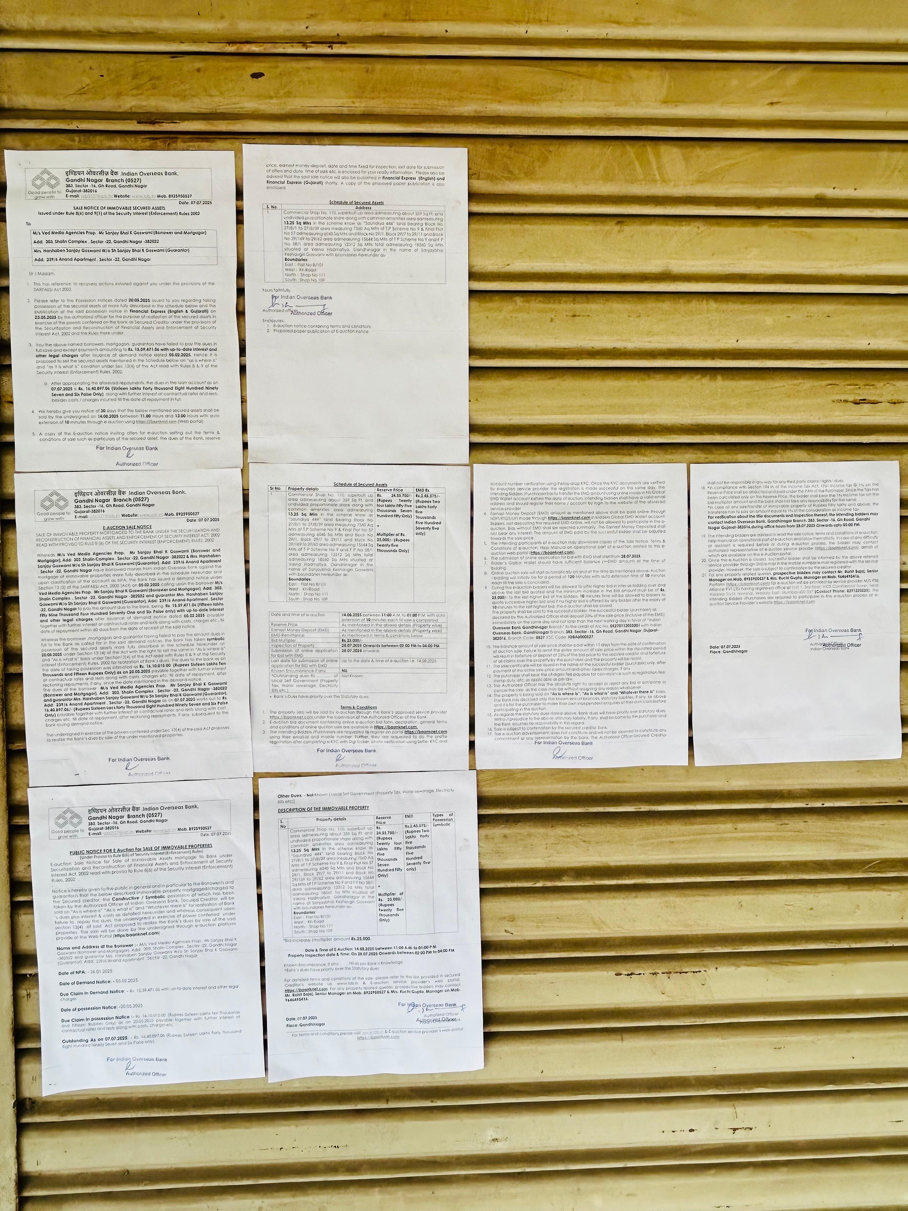 359 square feet Shops for sale in Gandhinagar. — photo 2