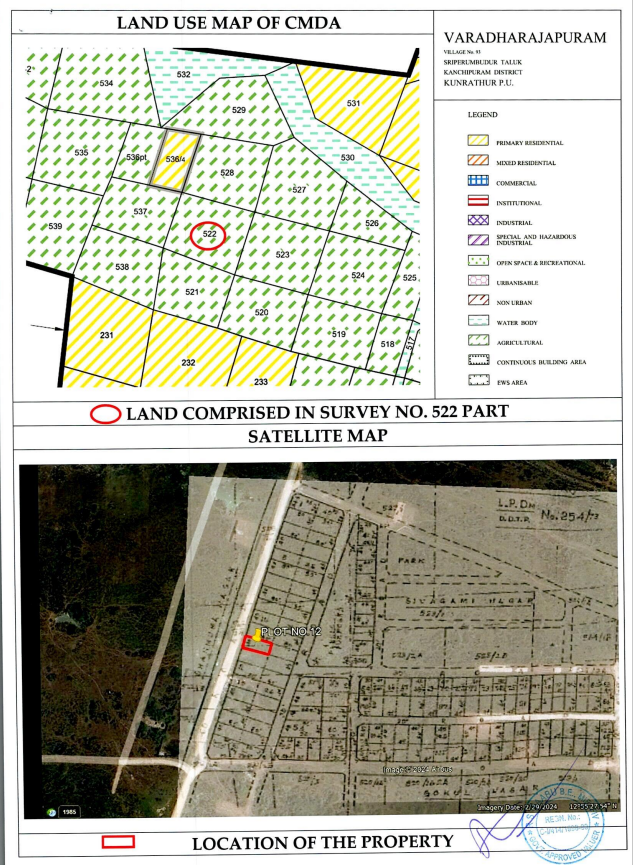 3200 square feet Plot for sale in VARADHARAJAPURAM SRIPERAMBADUR Chennai — photo 2