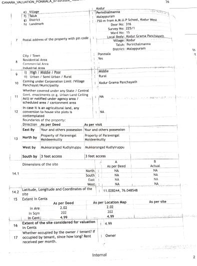 2173.64 square feet Individual House for sale in Kodur village, Perinthalmanna Taluk Malappuram district Kodur — photo 1