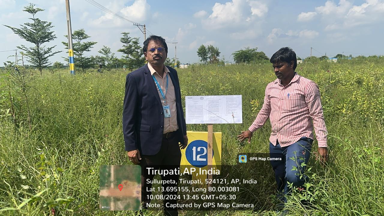 Plot for sale in APIIC Industrial Park Manbattu — photo 1