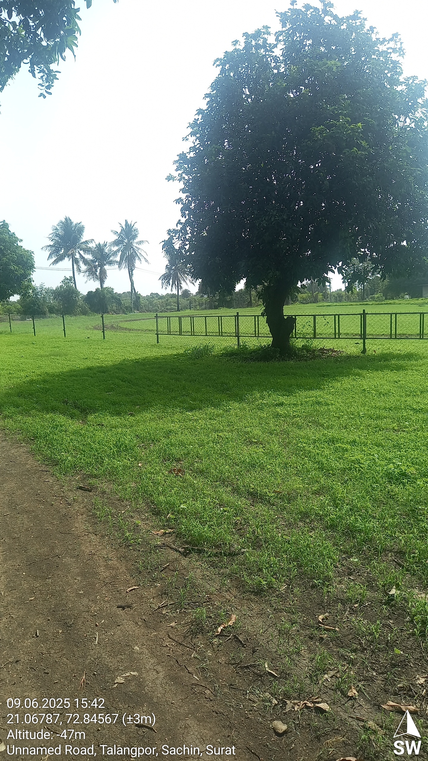 6859 square meter Plot for sale in NOT APPLICABLE, TALANGPORE VILLAGE , DISTRICT SURAT Surat — photo 3