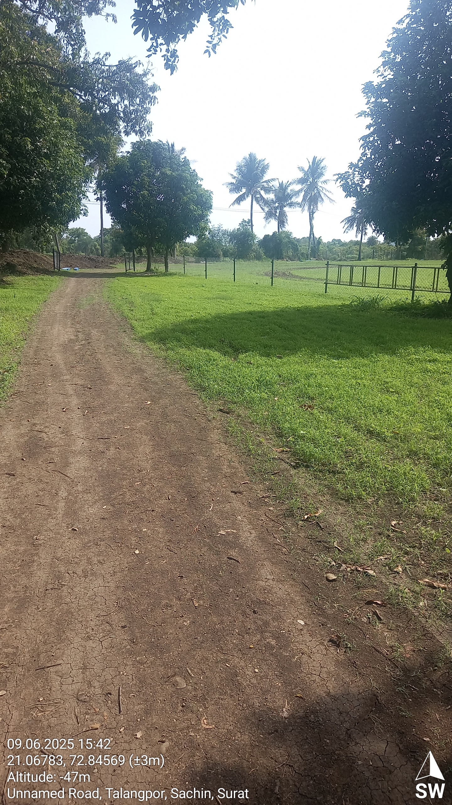 6859 square meter Plot for sale in NOT APPLICABLE, TALANGPORE VILLAGE , DISTRICT SURAT Surat — photo 2