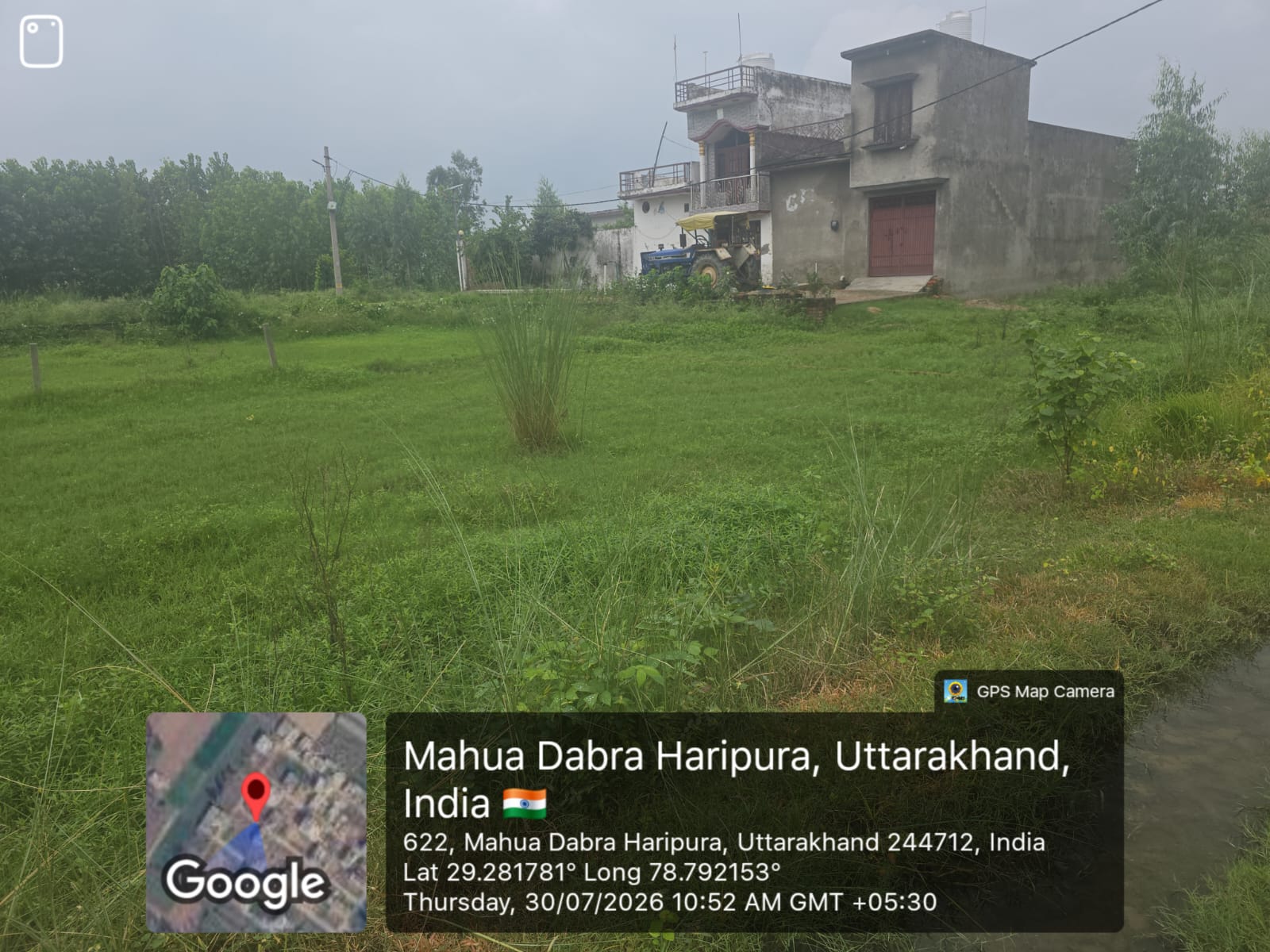 418.21 square meter Plot for sale in HARIPURA , TEHSIL JASPUR IIE Kashipur — photo 1