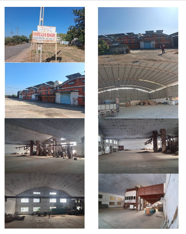 Factory land & building  alongwith machinery for sale in Ranasan Industrial Area — photo 1