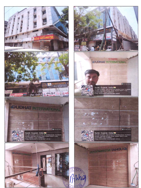 666.94 square feet Shops for sale in Surat