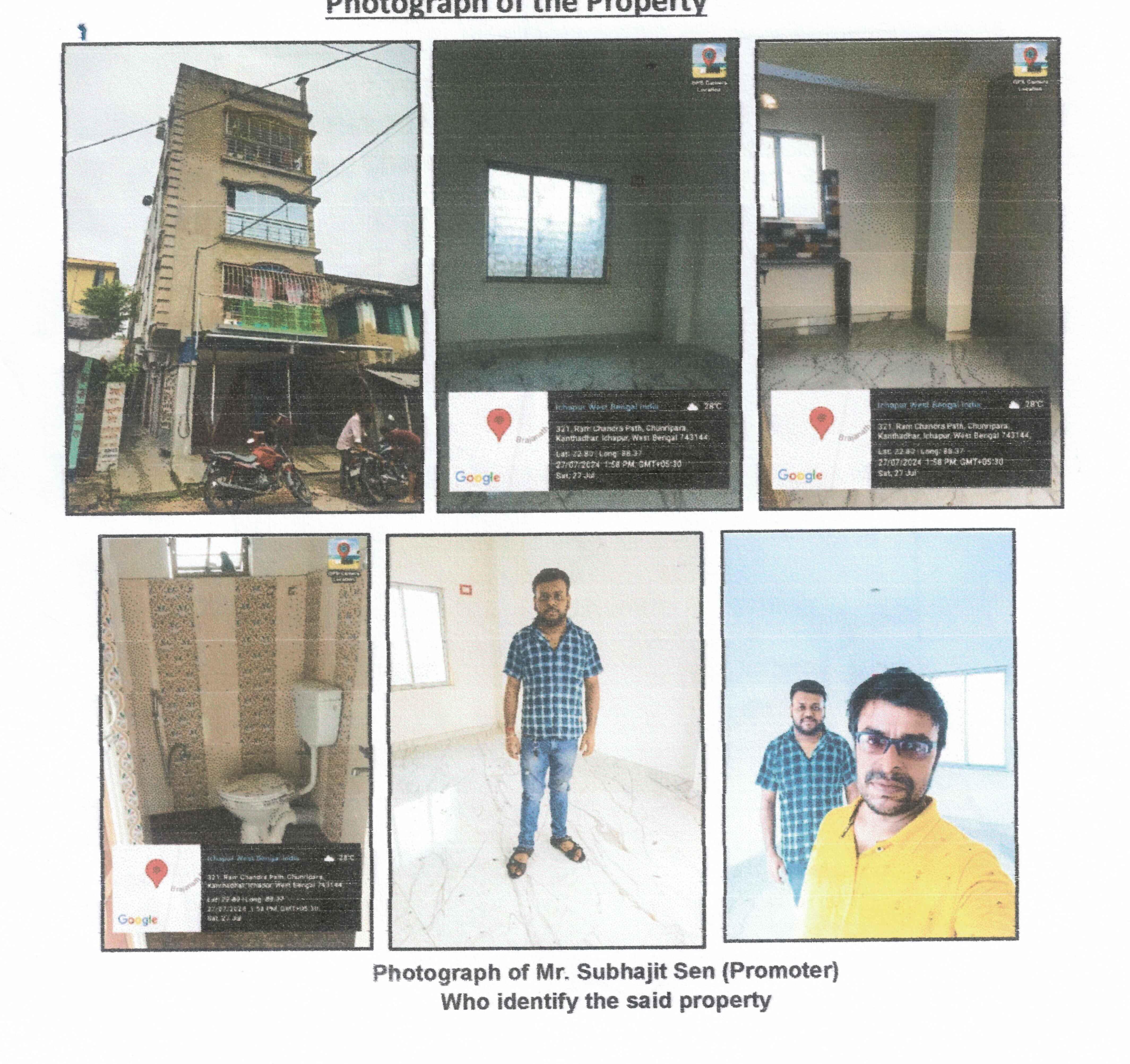 450 square feet Flat for sale in DIYA LITTLE TOWER, NORTH 24 PARGANA NOAPARA Garulia — photo 1