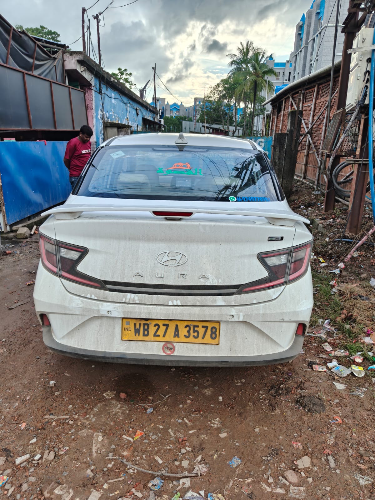 2025 Hyundai Aura E 1.2 Petrol MT Sedan 1 years for sale in BENGAL PARKING Koyra — photo 12