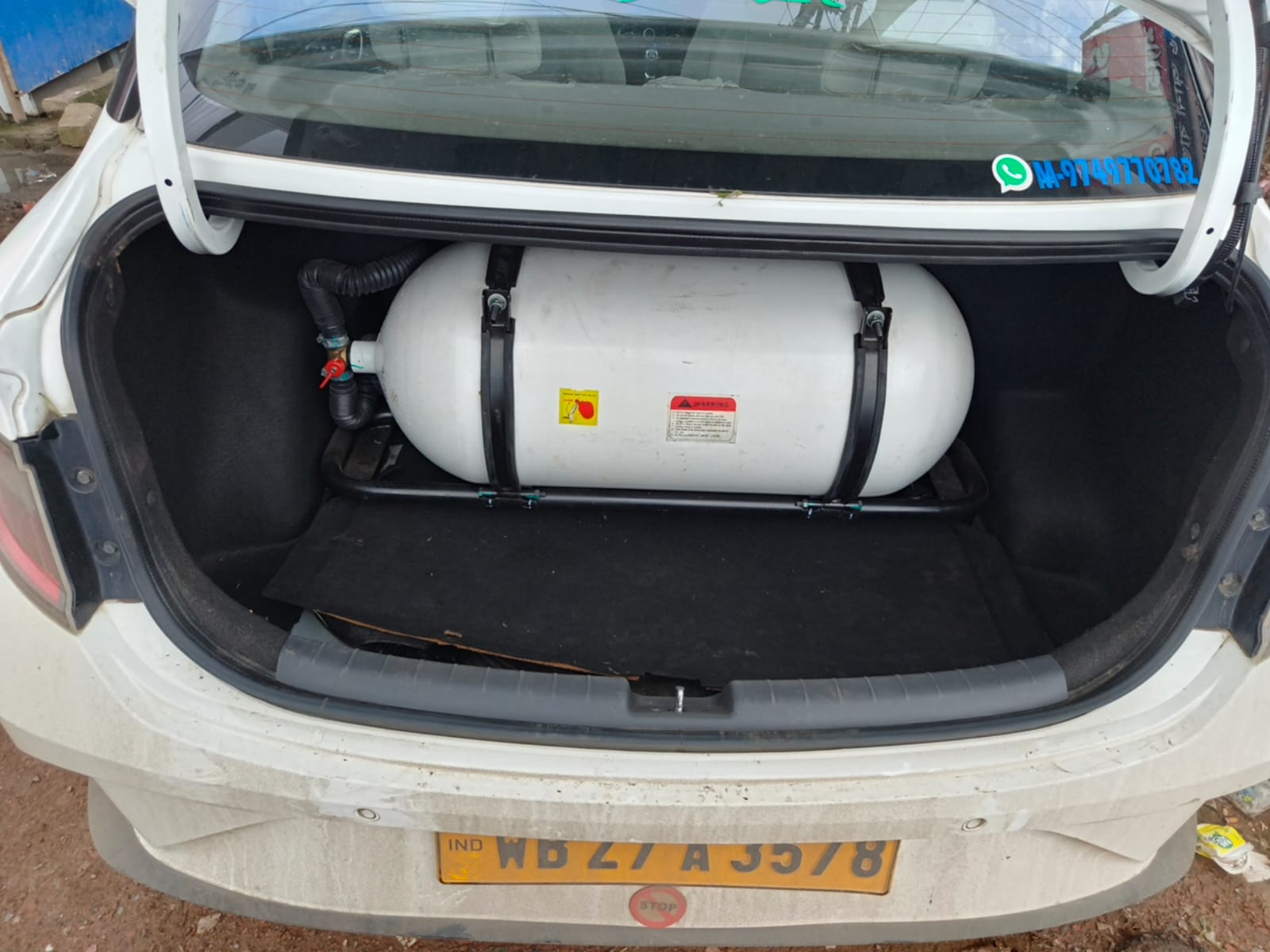 2025 Hyundai Aura E 1.2 Petrol MT Sedan 1 years for sale in BENGAL PARKING Koyra — photo 16