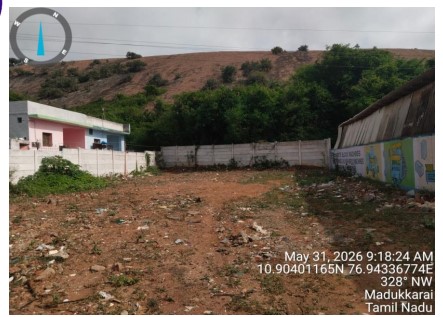 7197 square feet Plot for sale in MADUKKARAI COIMBATORE Madukkarai