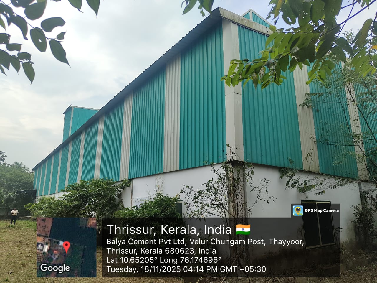 350 square meter Industrial Plot with Factory Building for sale in Kunnamkulam — photo 1