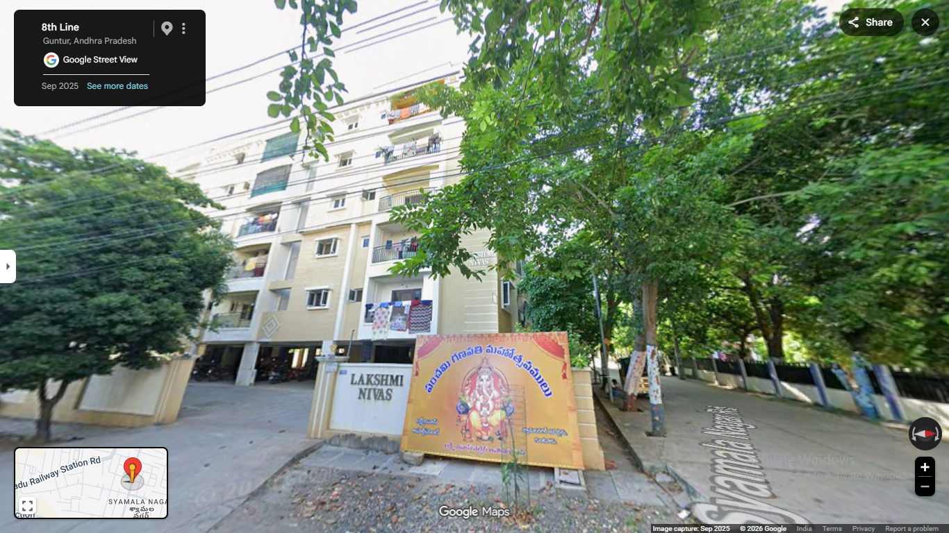 1240 square feet Flat for sale in LAKSHMI NIVAS, GUNTUR Guntur — photo 1