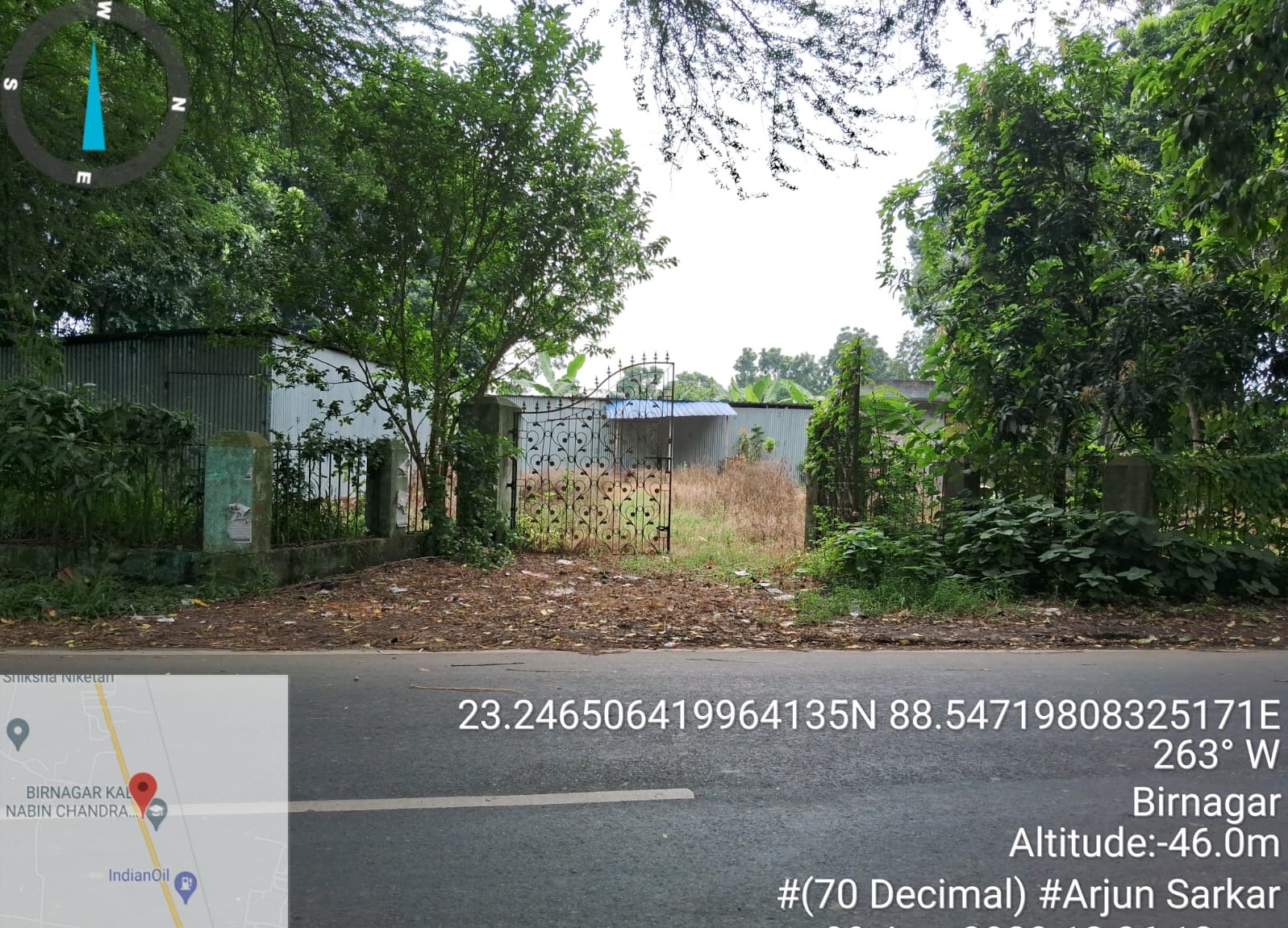 Plot for sale in Taherpur Birnagar