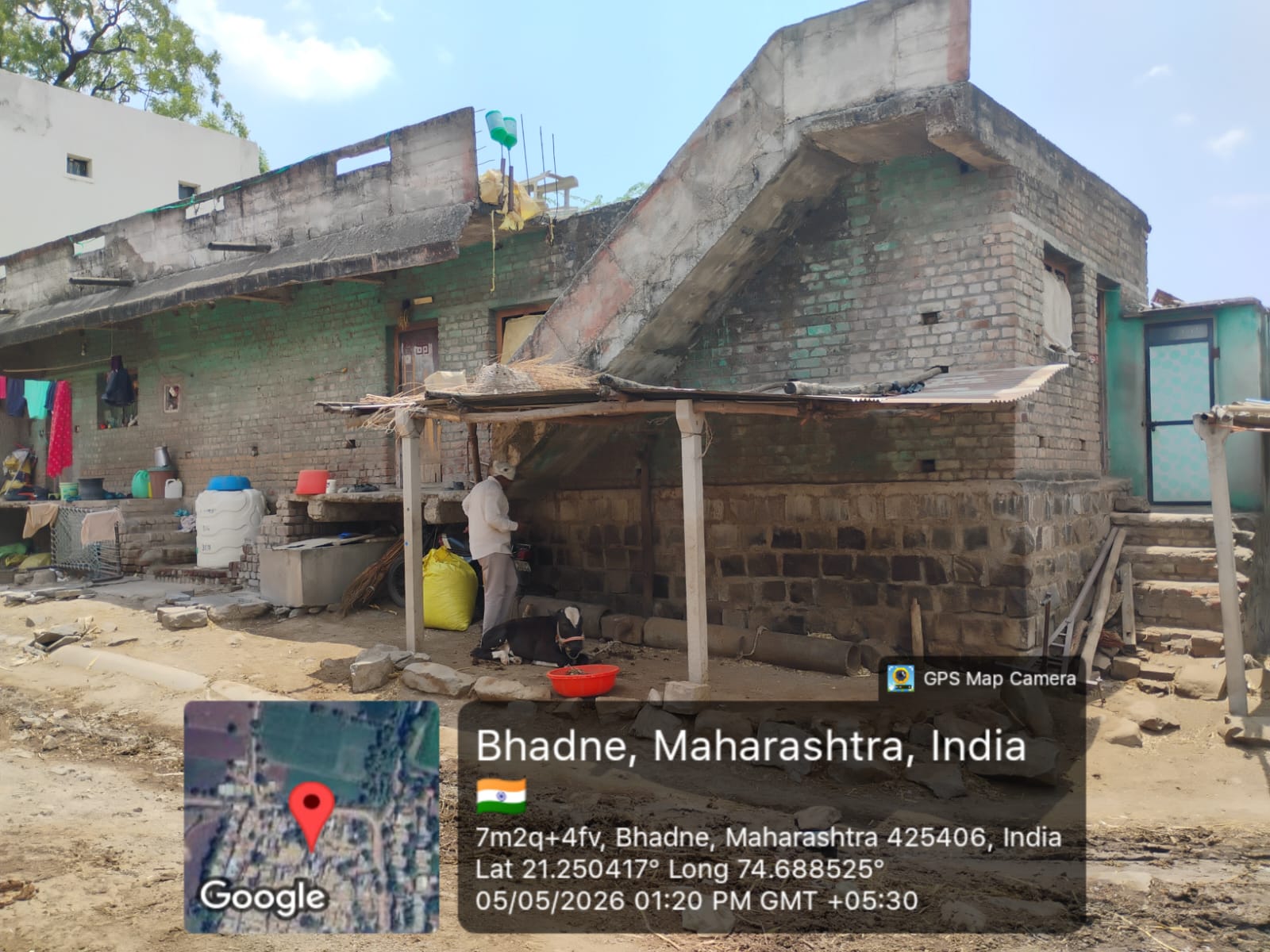 Individual House for sale in BHADANE TAL SINDKHEDA DIST DHULE 425406 Sindkheda