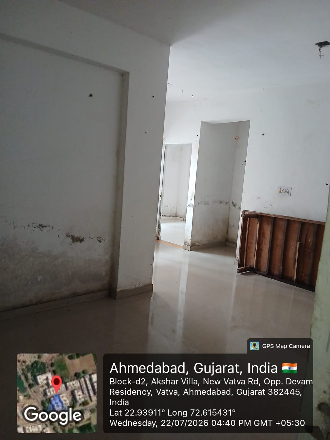58.06 square meter Flat for sale in SHAAN-3, OPP. DEVAM RESIDENCY, NEW VATVA ROAD, VATVA, AHMEDABAD Ahmedabad — photo 3