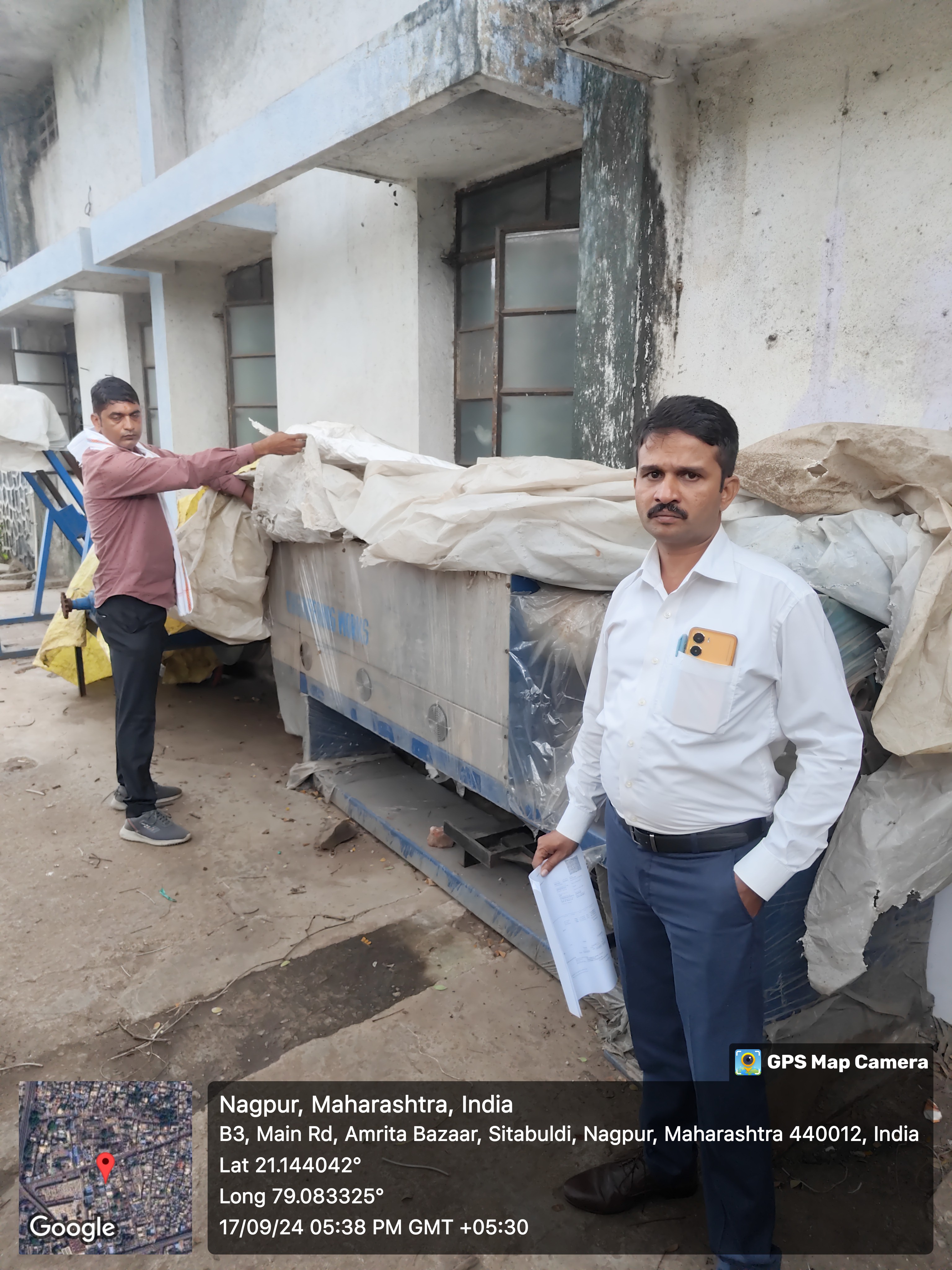 THREE MACHINERIES 1. Extruder with two Taka with panel Sagar Engineering Works 2. Laying Machine with Panal Sagar Engineering Works 3. Armoring Machine Sagar Engineering Works for sale in NAGPUR Nagpur — photo 1