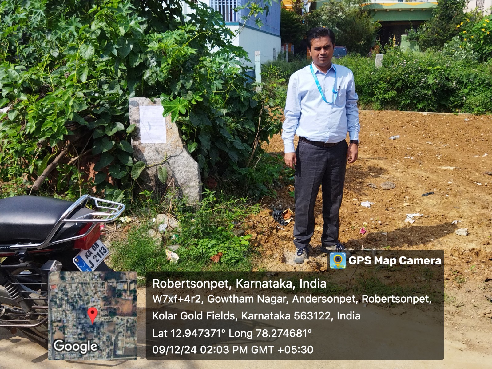 Plot for sale in Robertsonpet