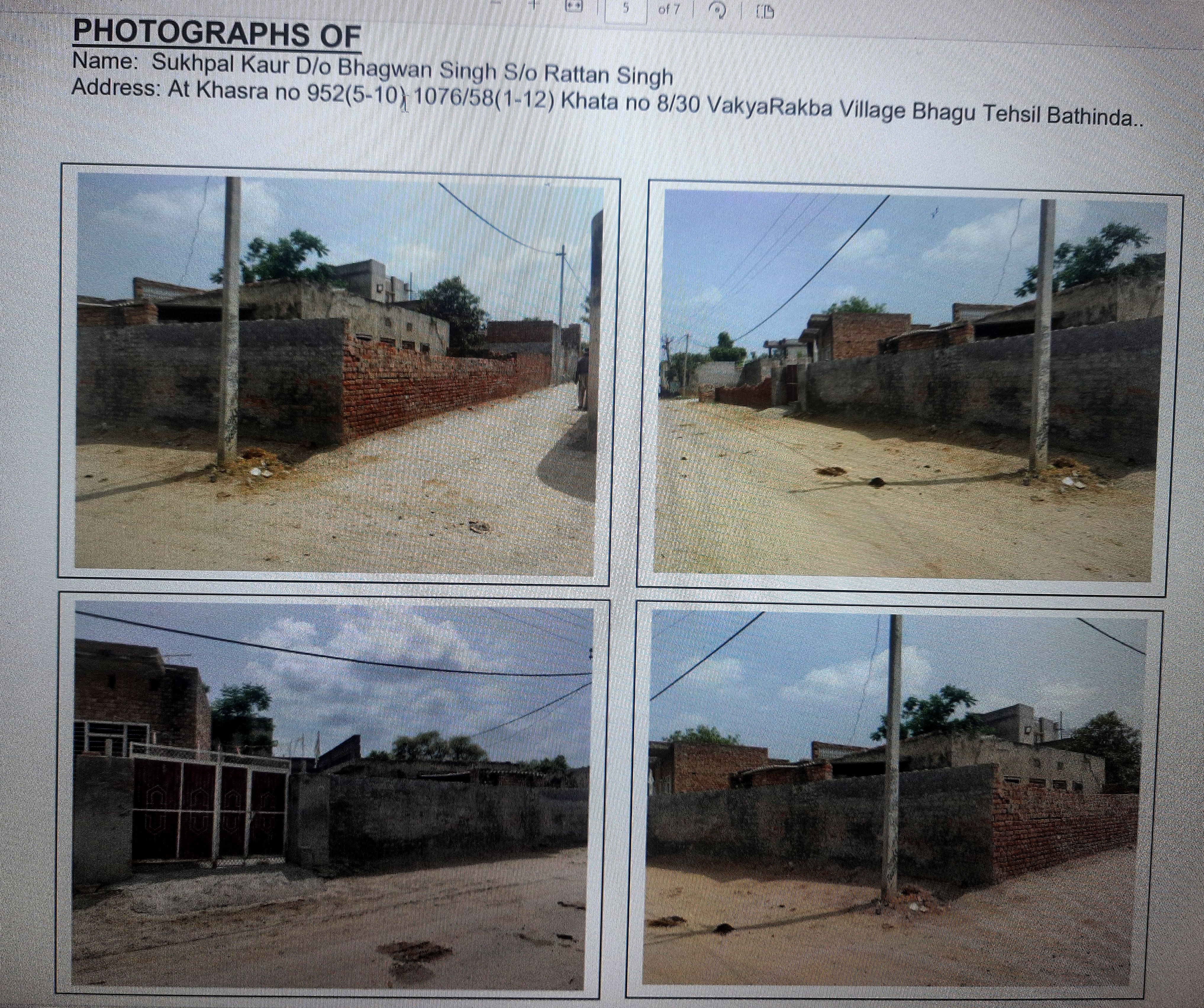 272 square yard Individual House for sale in vakyaRakba Vill Bhagu tehsil Bathinda Bathinda