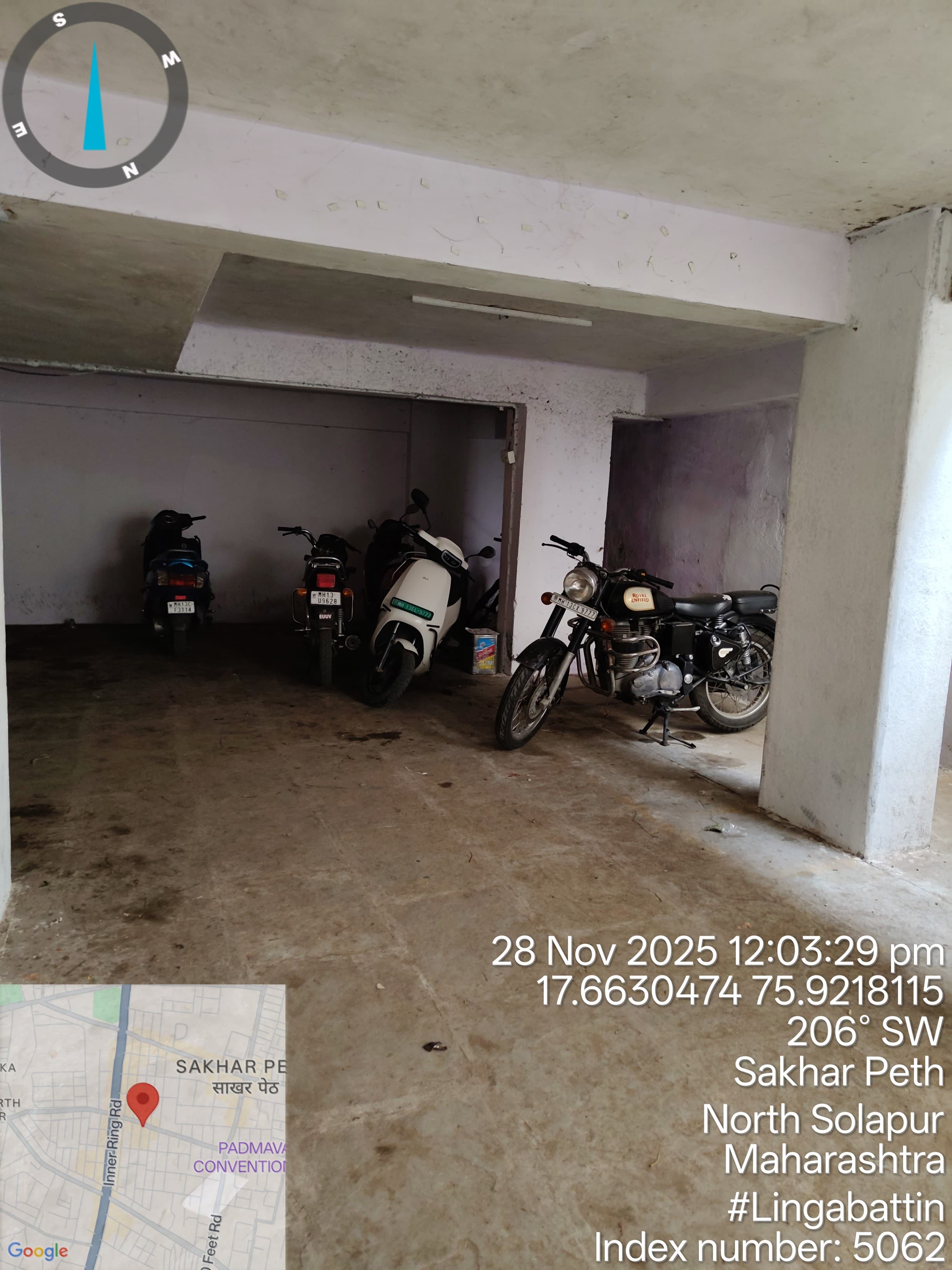 1 BHK Flat for sale in Guttikonda Complex, Solapur Solapur — photo 3