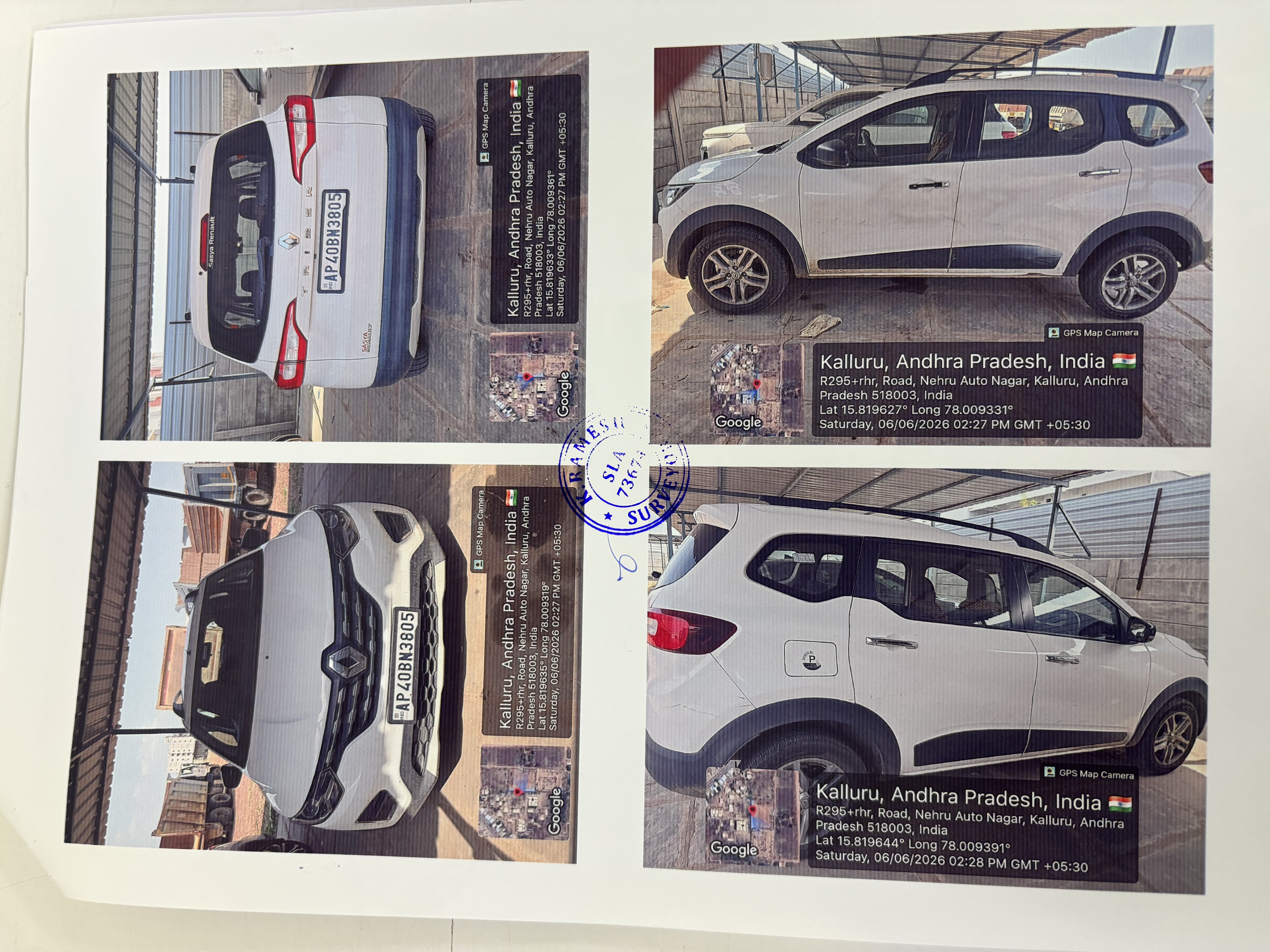 2023 Renault Triber RXZ MT MUV 3 years for sale in R K PARKING YARD Kurnool — photo 2
