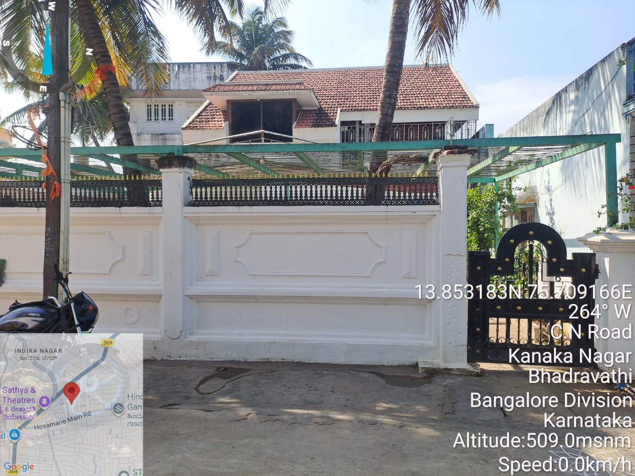 Individual House for sale in Ward 11, Bhovi Colony, Bhadravathi. Bhadravati