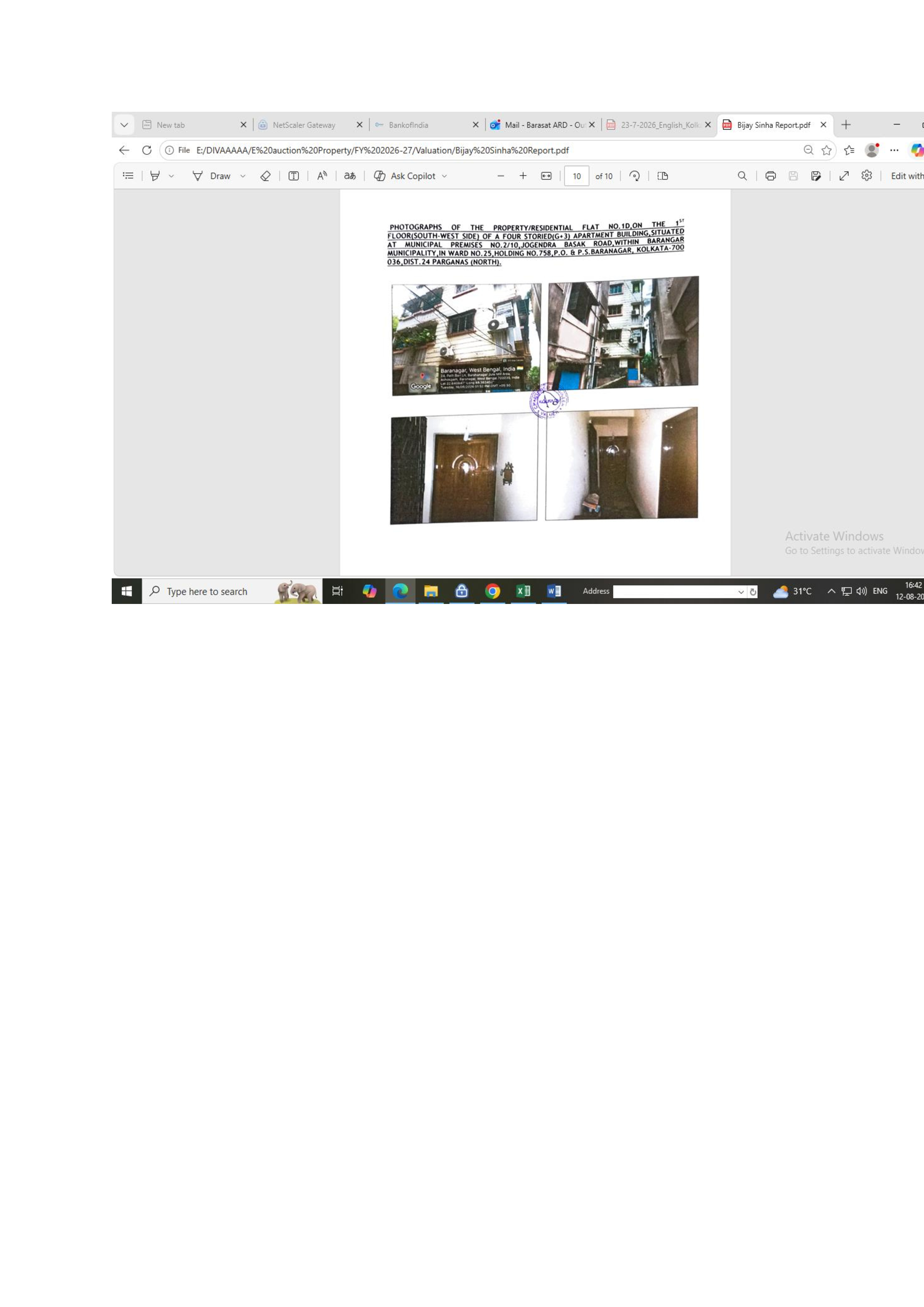 562 square feet Flat for sale in Baranagar Bara — photo 2