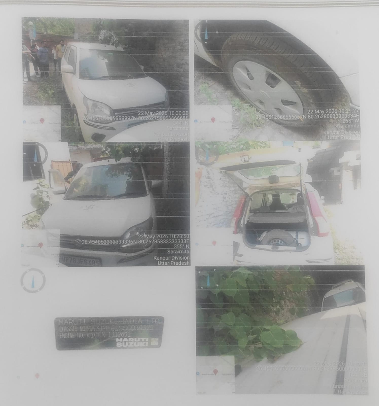 2025 Maruti Suzuki Wagon R VXi Hatchback 1 years for sale in M/S TRIVENI ENFORCEMENT Kanpur — photo 4