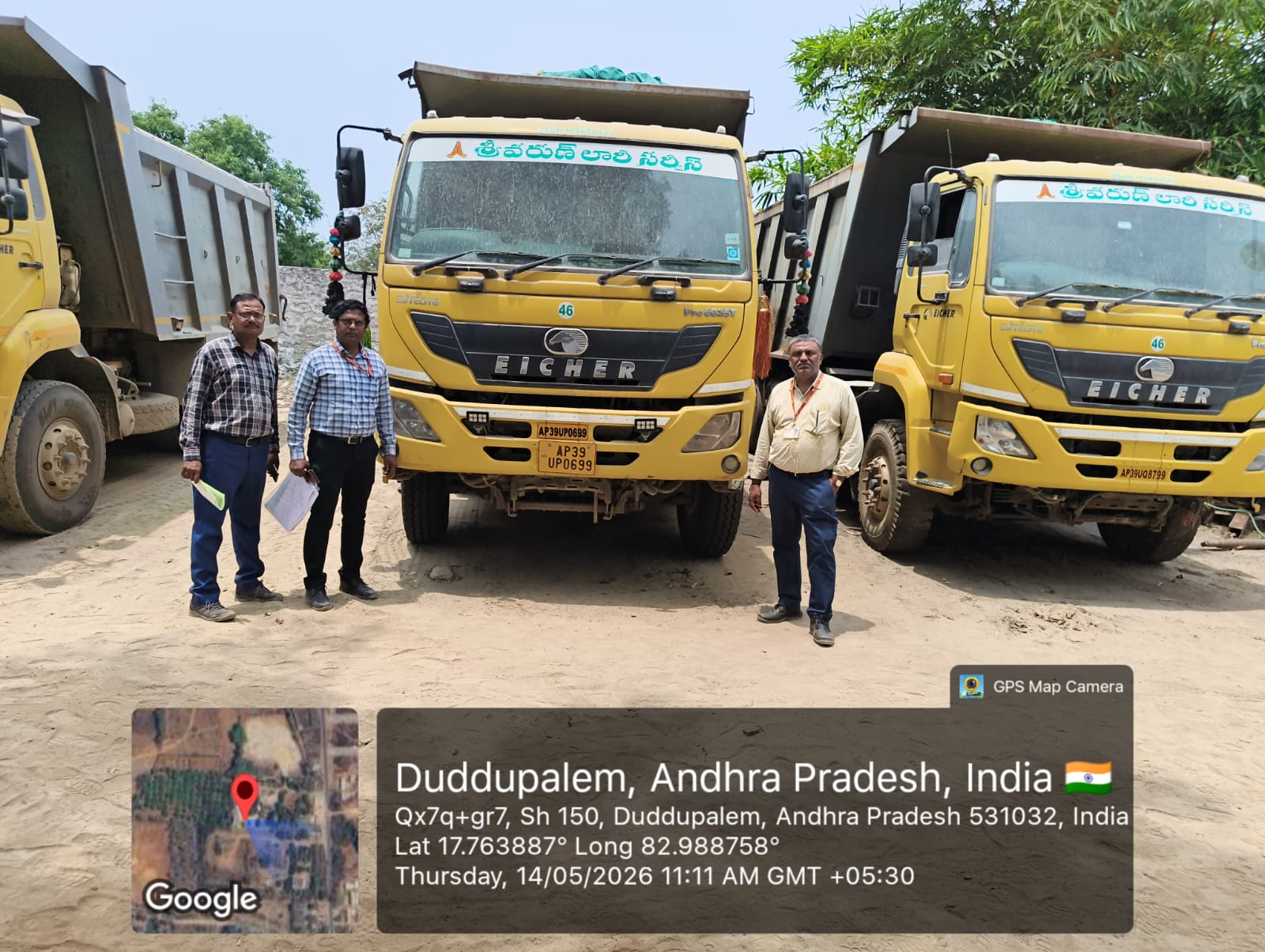2023 Eicher Pro 6035T Tipper Standard Tipper 3 years for sale in SAI PAWAN AGENCIES Anakapalle — photo 2